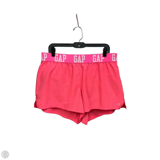 Athletic Shorts By Gapfit In Pink, Size: Xl