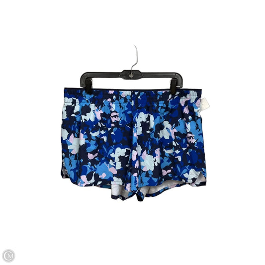 Athletic Shorts By Gapfit In Floral Print, Size: Xl