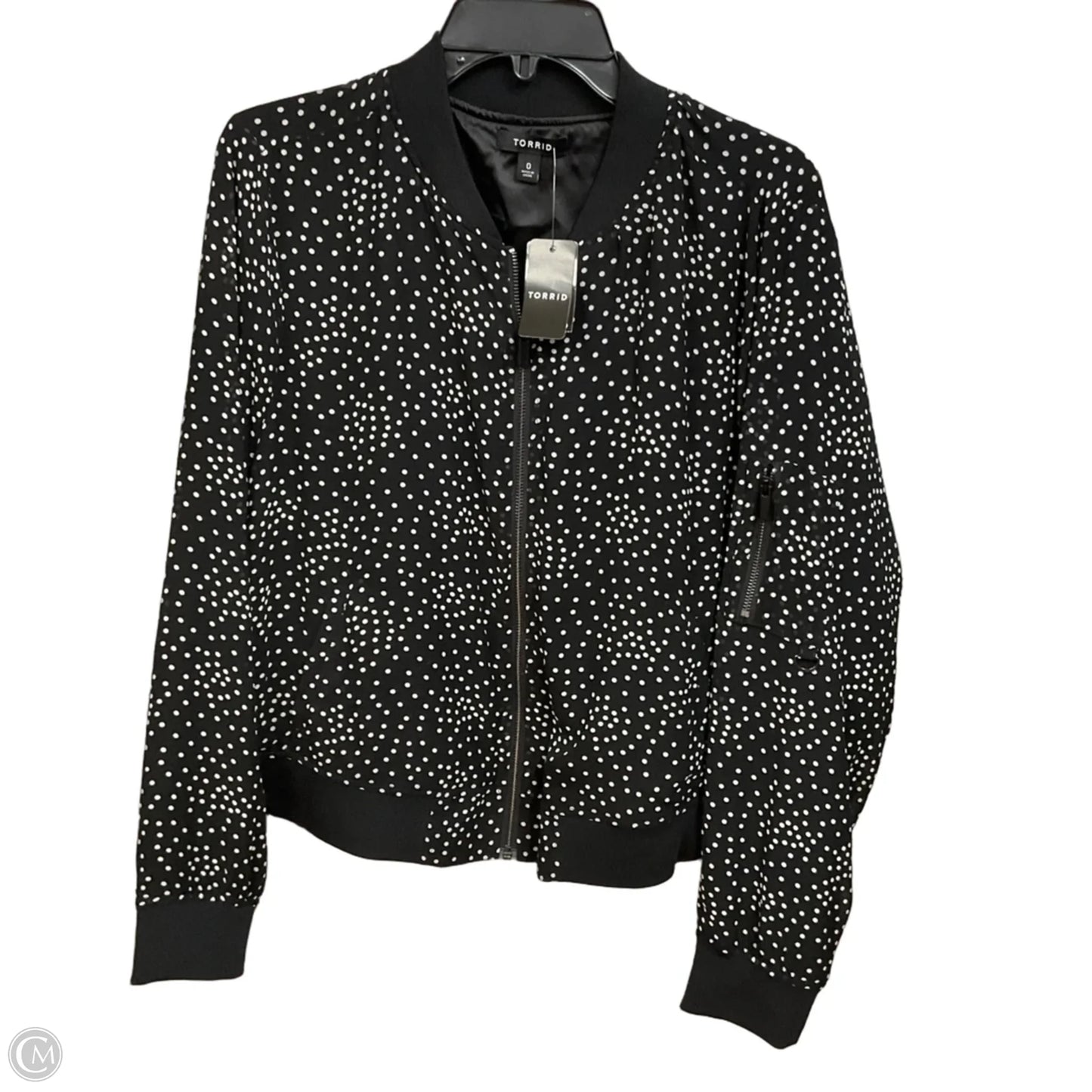 Jacket Other By Torrid In Polkadot Pattern, Size: L