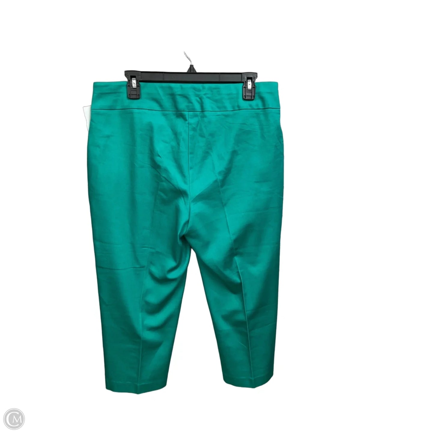 Capris By Croft And Barrow In Green, Size: 12