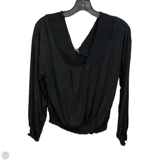 Top Long Sleeve By Express In Black, Size: M