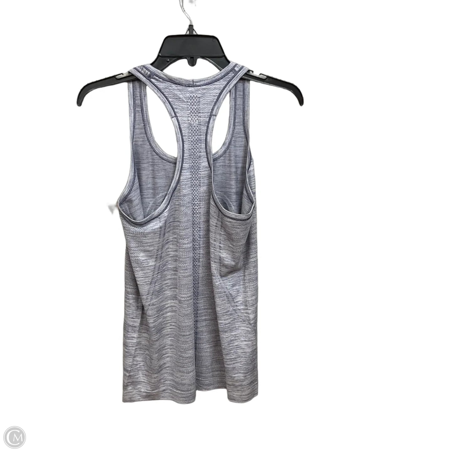 Athletic Tank Top By Lululemon In Blue & White, Size: M