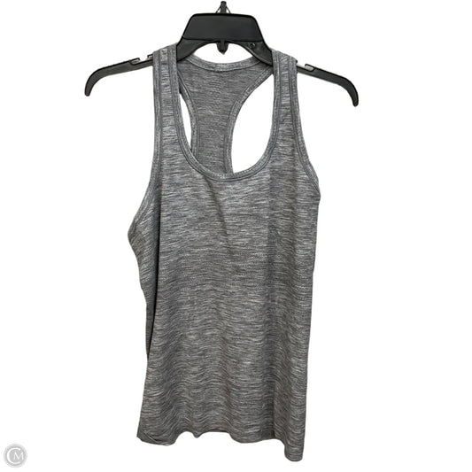 Athletic Tank Top By Lululemon In Grey, Size: M