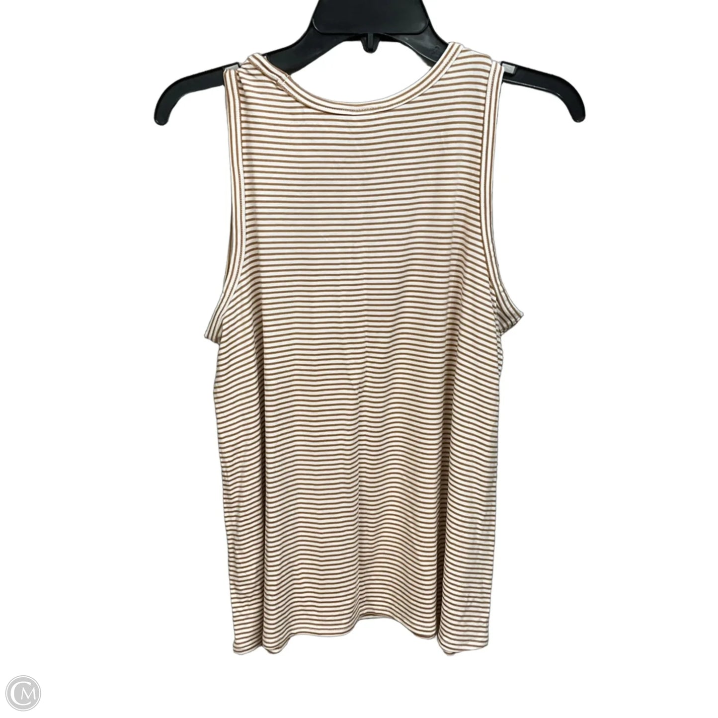 Top Sleeveless By Old Navy In Striped Pattern, Size: M