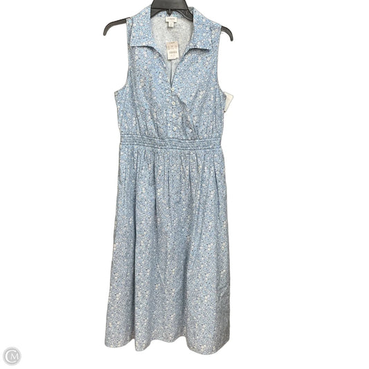 Dress Casual Midi By J. Crew In Floral Print, Size: M