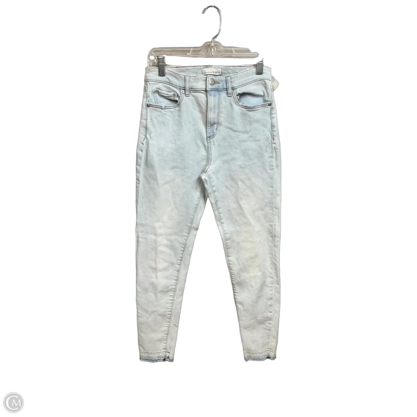Jeans Skinny By Loft In Blue Denim, Size: 2