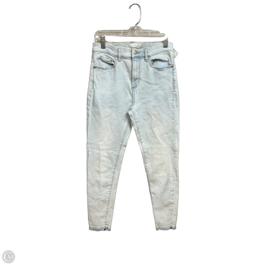 Jeans Skinny By Loft In Blue Denim, Size: 2