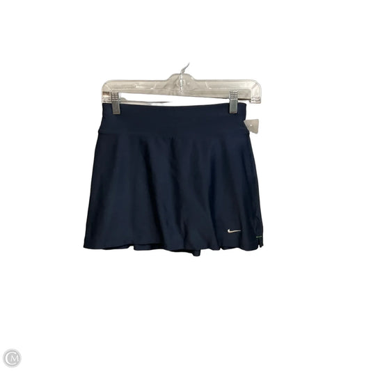 Athletic Skort By Nike Apparel In Navy, Size: Xs
