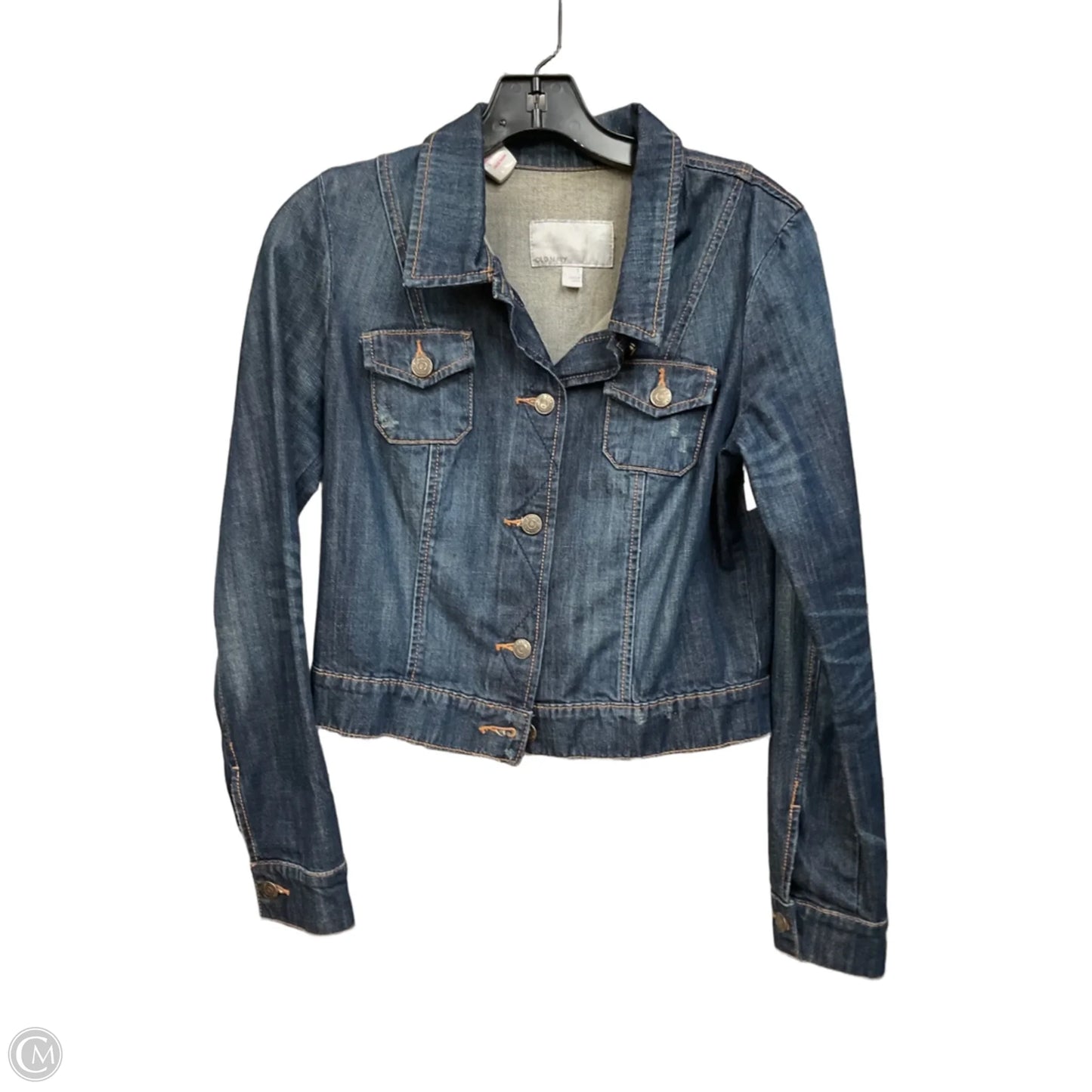 Jacket Denim By Old Navy In Blue Denim, Size: S