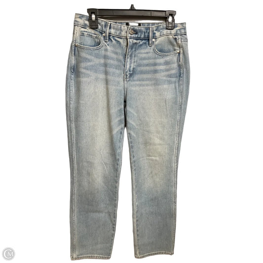 Jeans Straight By White House Black Market In Blue Denim, Size: 4