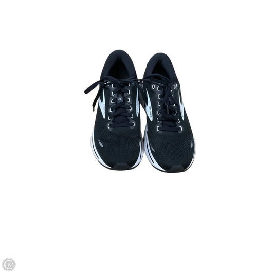 Shoes Athletic By Brooks In Black & White, Size: 8.5