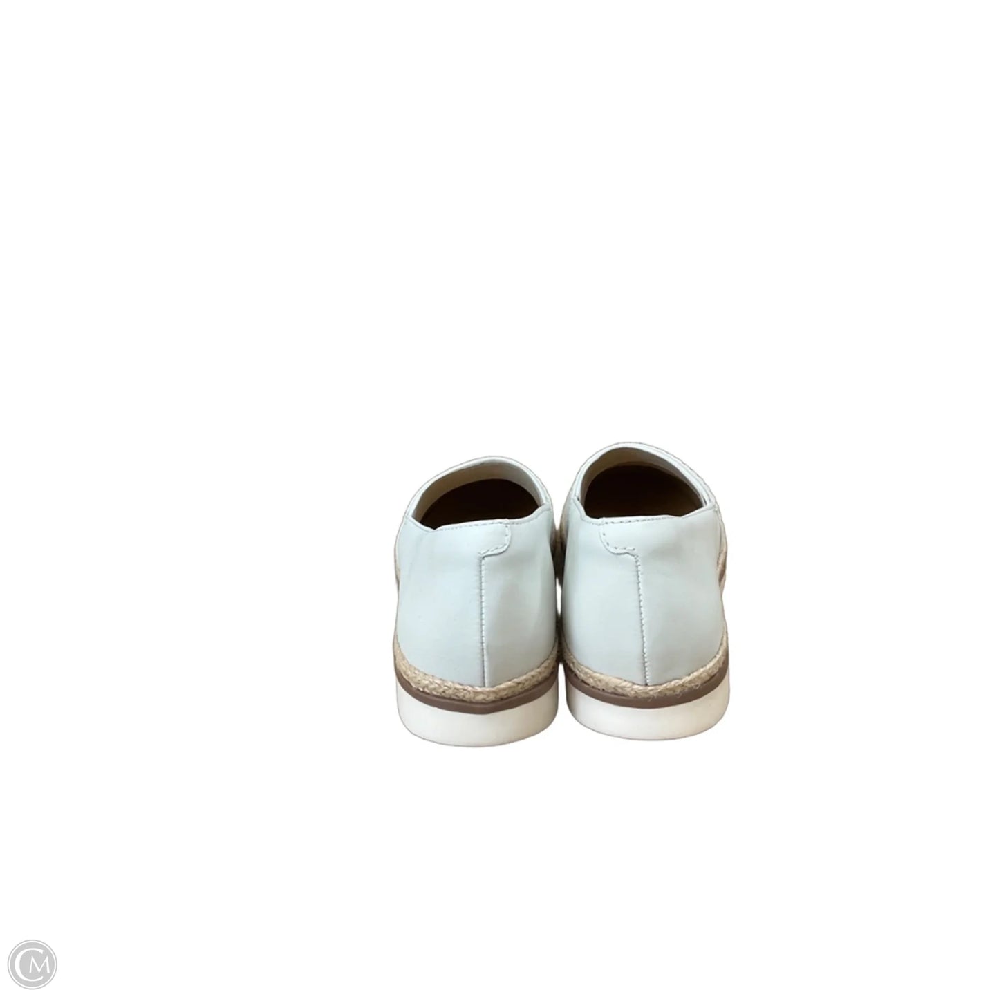 Shoes Flats By Clarks In Cream, Size: 8