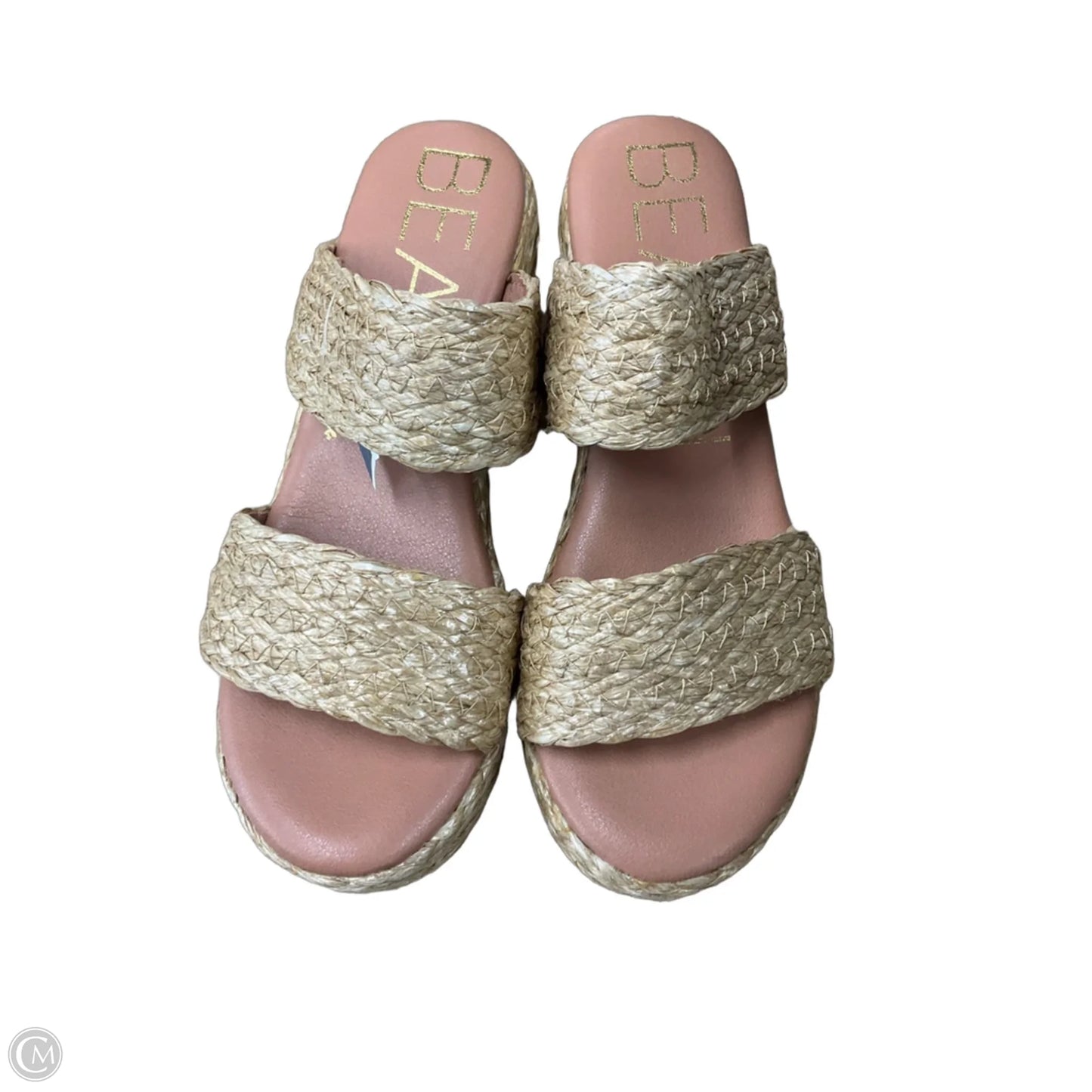 Sandals Heels Block By Matisse In Tan, Size: 9