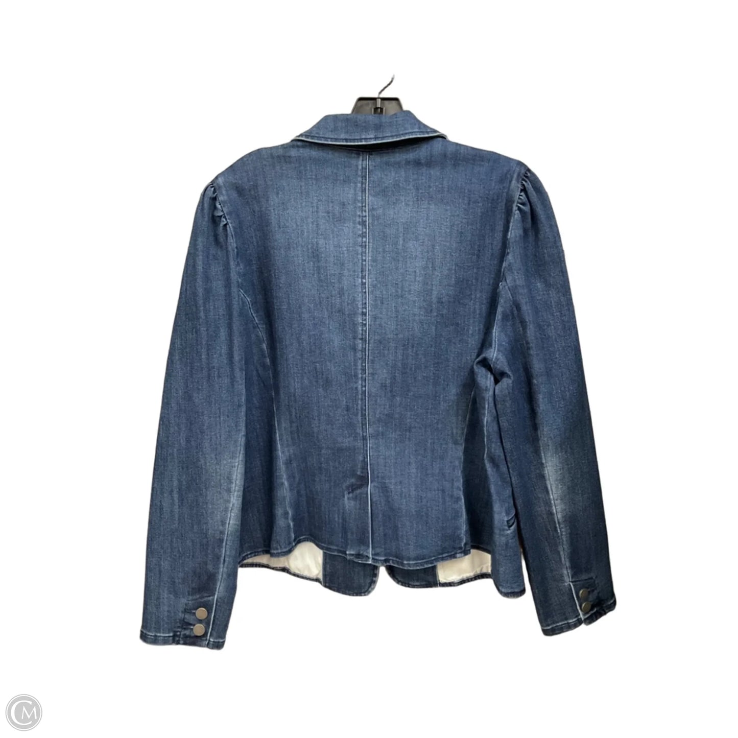 Blazer By Inc In Blue Denim, Size: Xxl