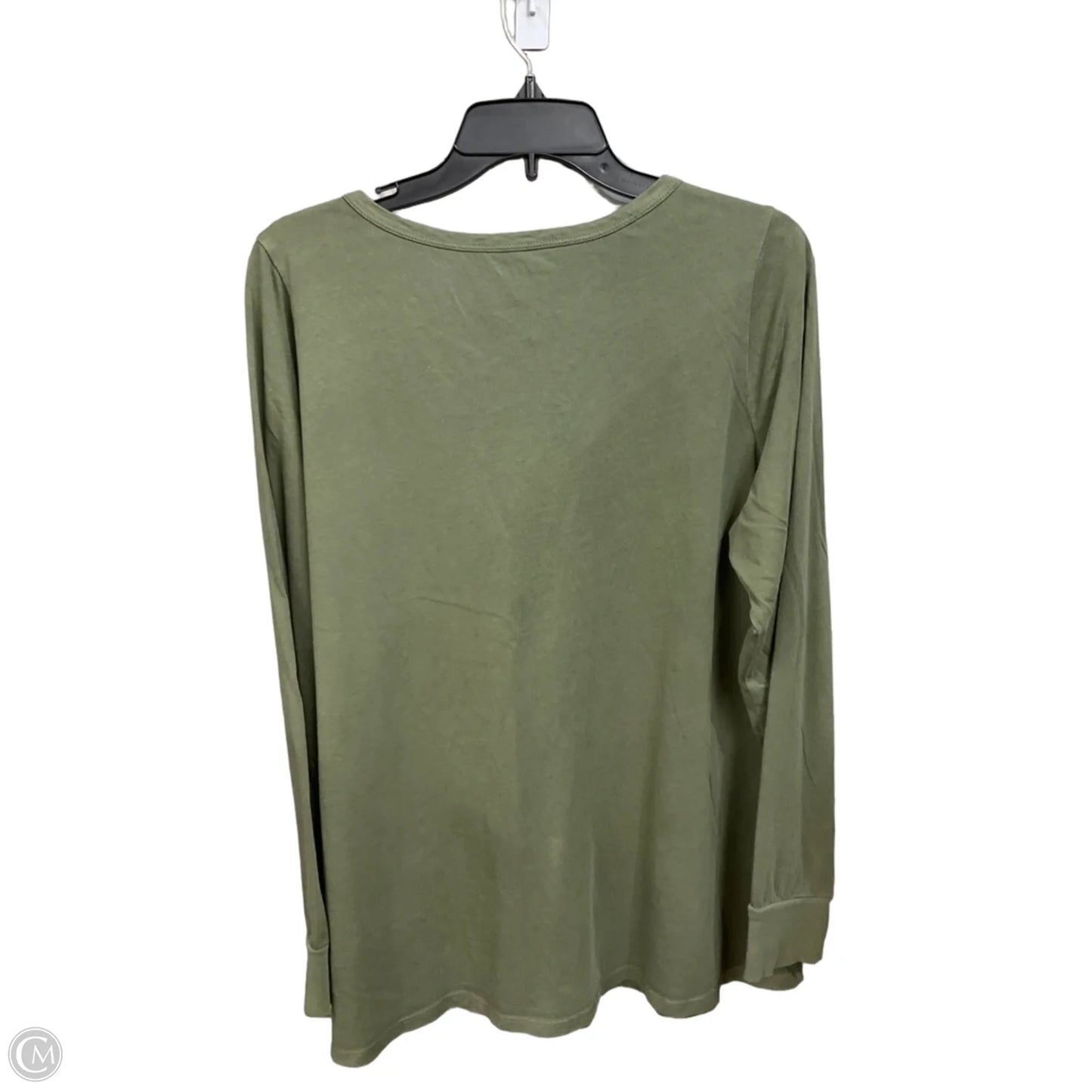 Top Long Sleeve By Torrid In Green, Size: 1x