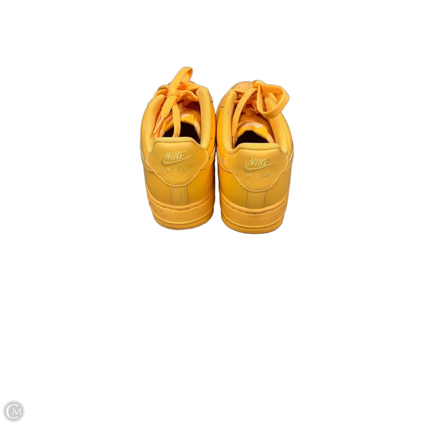 Shoes Athletic By Nike In Yellow, Size: 9