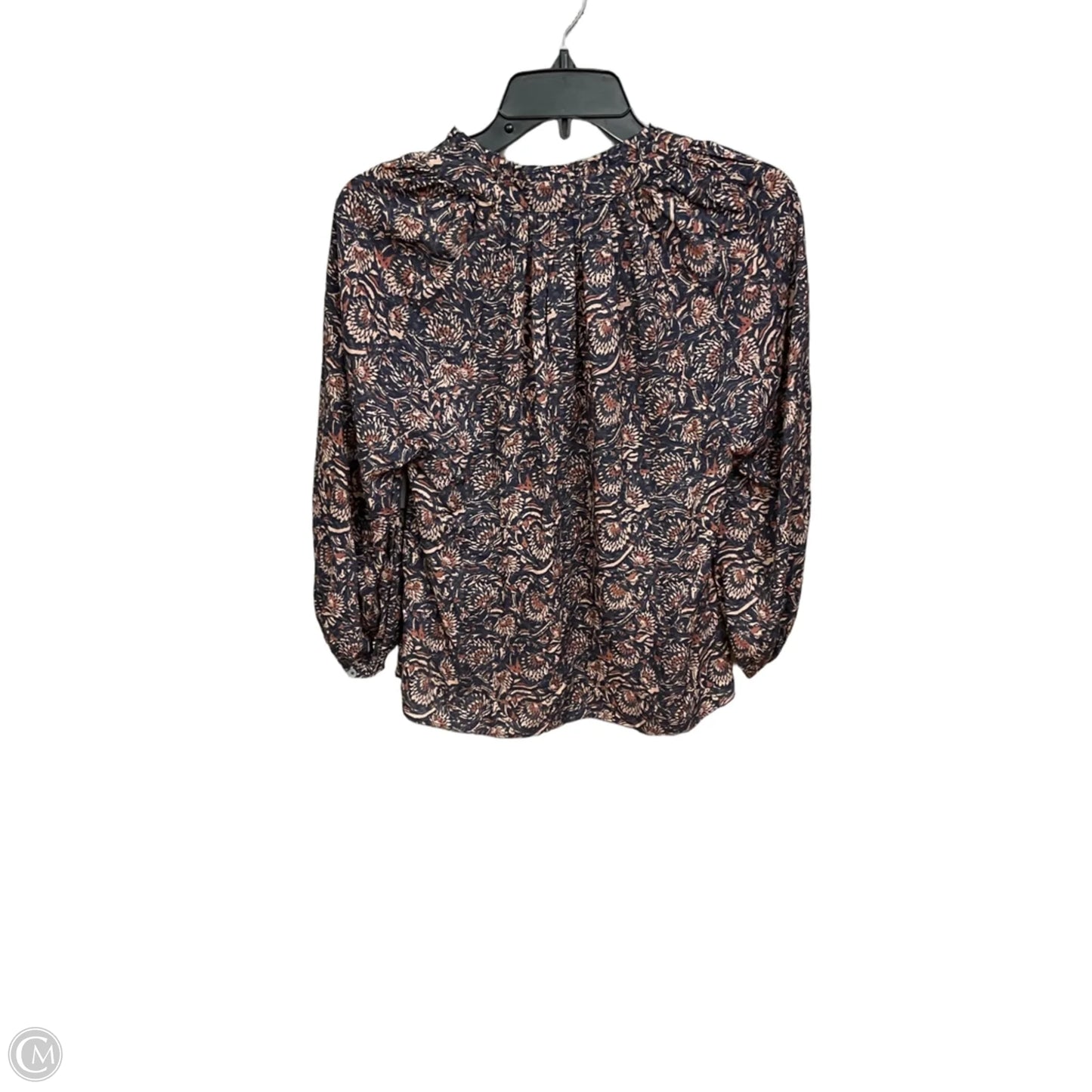 Top 3/4 Sleeve By Faherty In Floral Print, Size: Xs