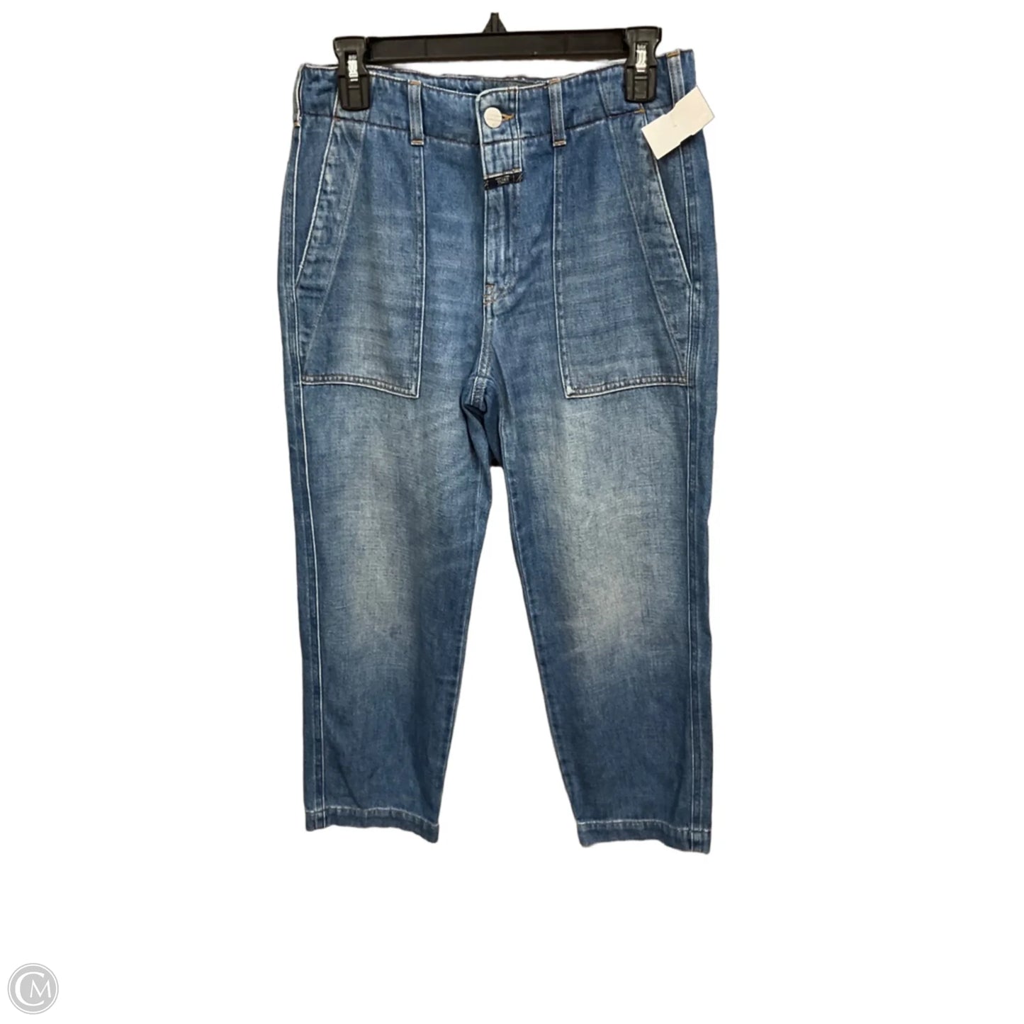 Jeans Cropped By Closed In Blue Denim, Size: 2