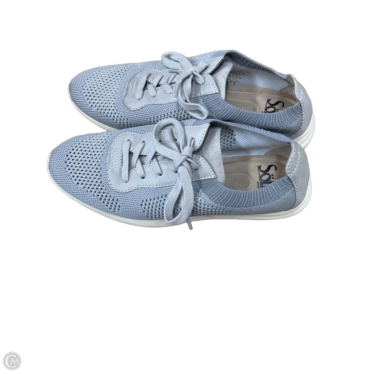 Shoes Sneakers By Sofft In Grey, Size: 7