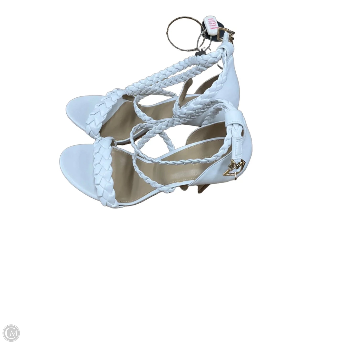 Shoes Designer By Michael Kors In White, Size: 9