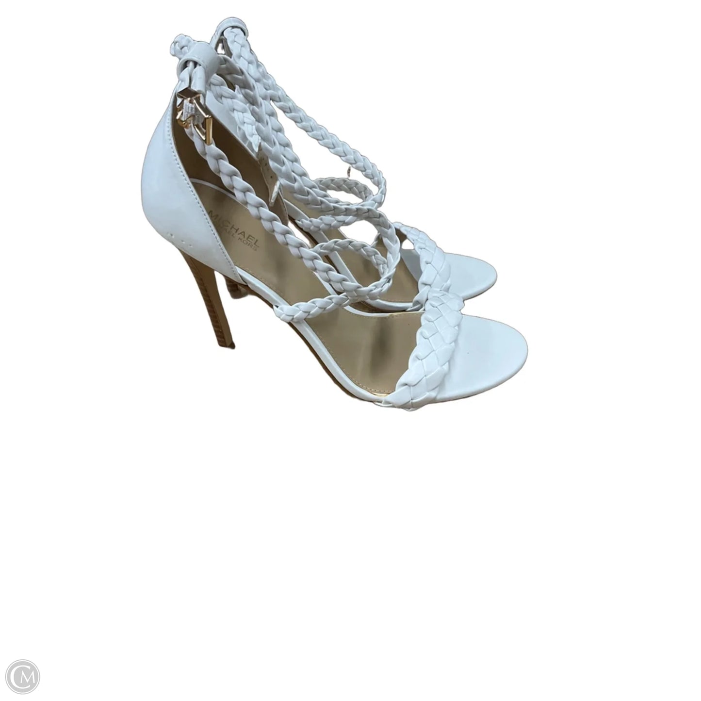 Shoes Designer By Michael Kors In White, Size: 9