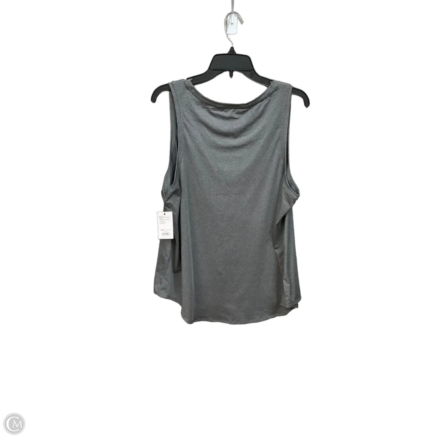Athletic Tank Top By Tek Gear In Grey, Size: Xxl