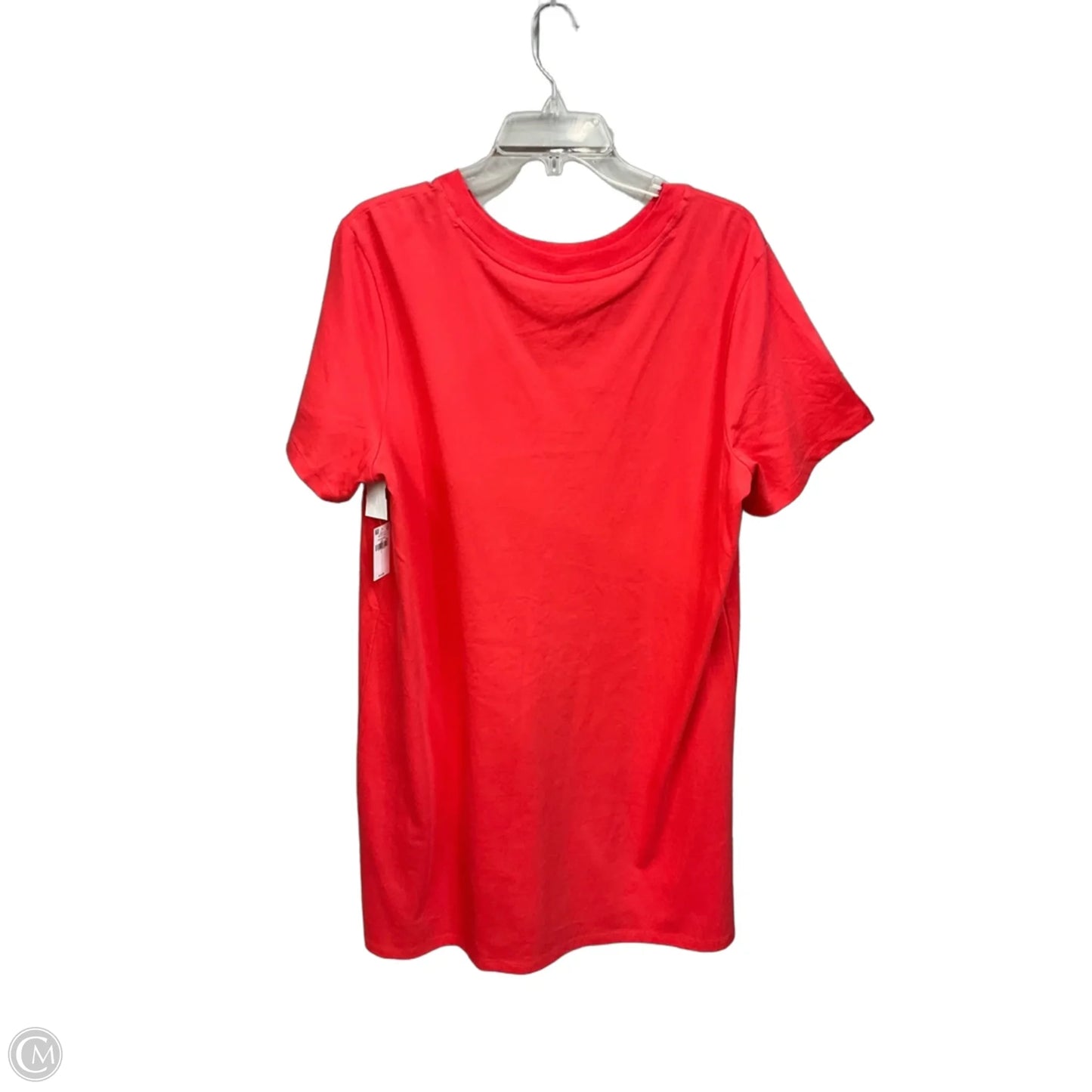 Dress Casual Midi By Old Navy In Coral, Size: L