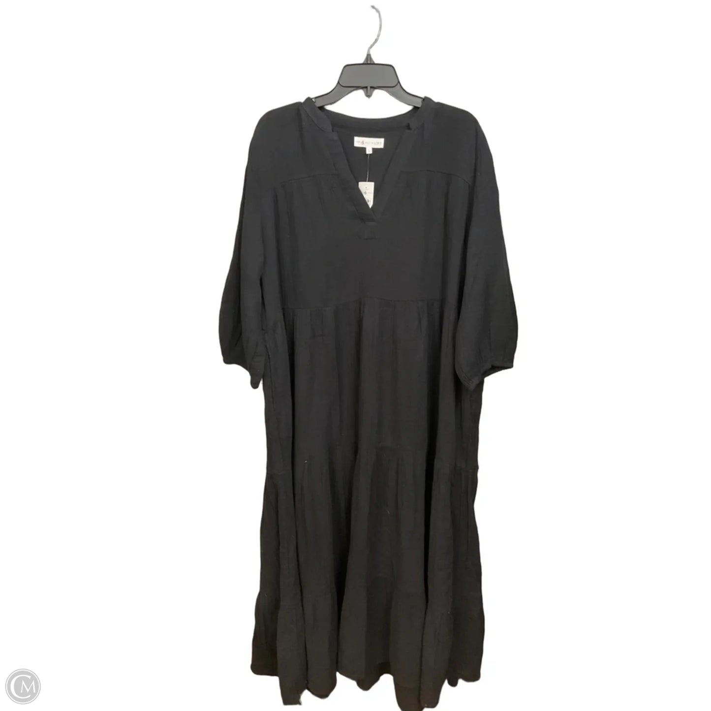 Dress Casual Midi By Lou And Grey In Black, Size: L