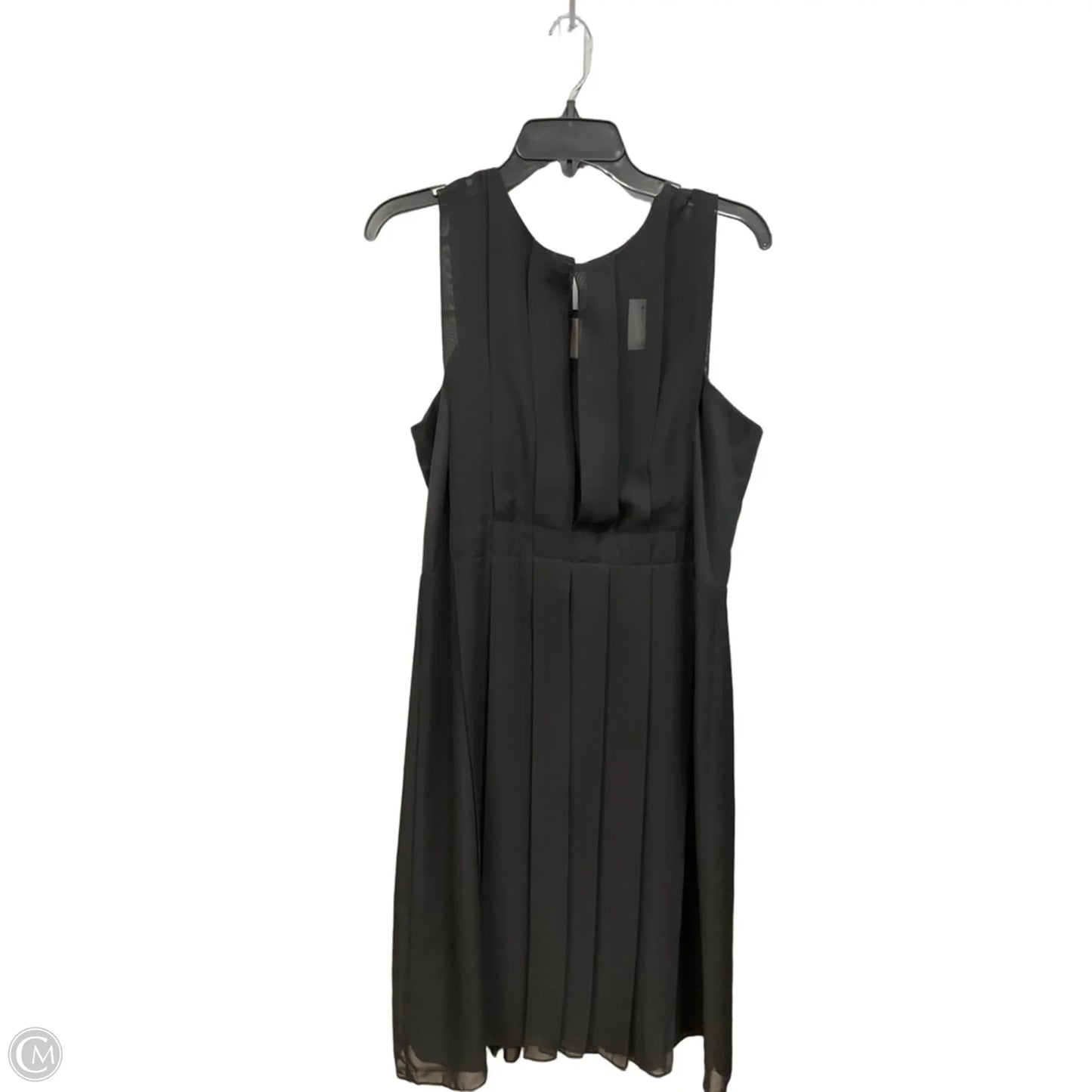 Dress Party Midi By Ann Taylor In Black, Size: L