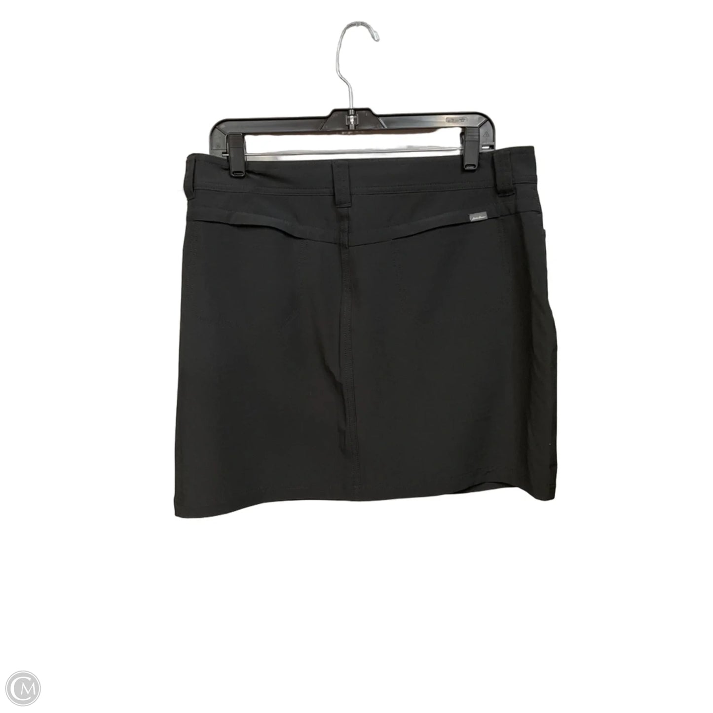 Athletic Skort By Eddie Bauer In Black, Size: L