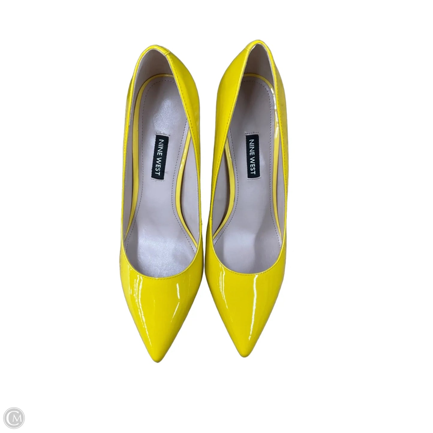 Shoes Heels Stiletto By Nine West In Yellow, Size: 9