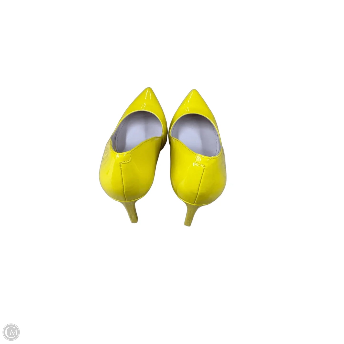 Shoes Heels Stiletto By Nine West In Yellow, Size: 9