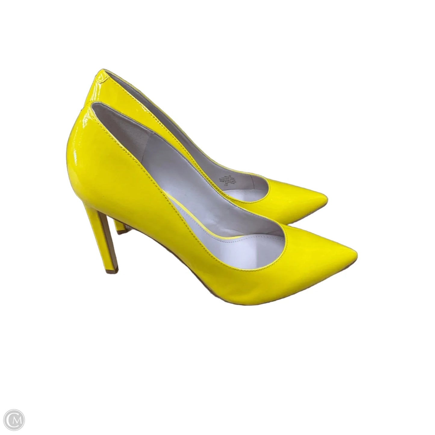 Shoes Heels Stiletto By Nine West In Yellow, Size: 9