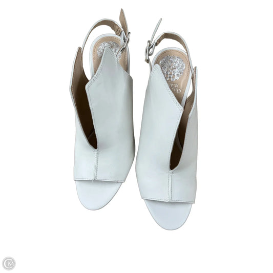 Shoes Heels Stiletto By Vince Camuto In White, Size: 8.5