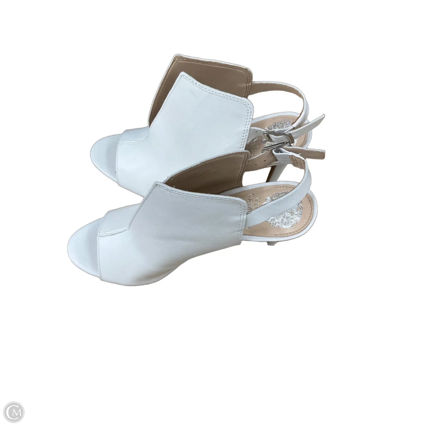 Shoes Heels Stiletto By Vince Camuto In White, Size: 8.5