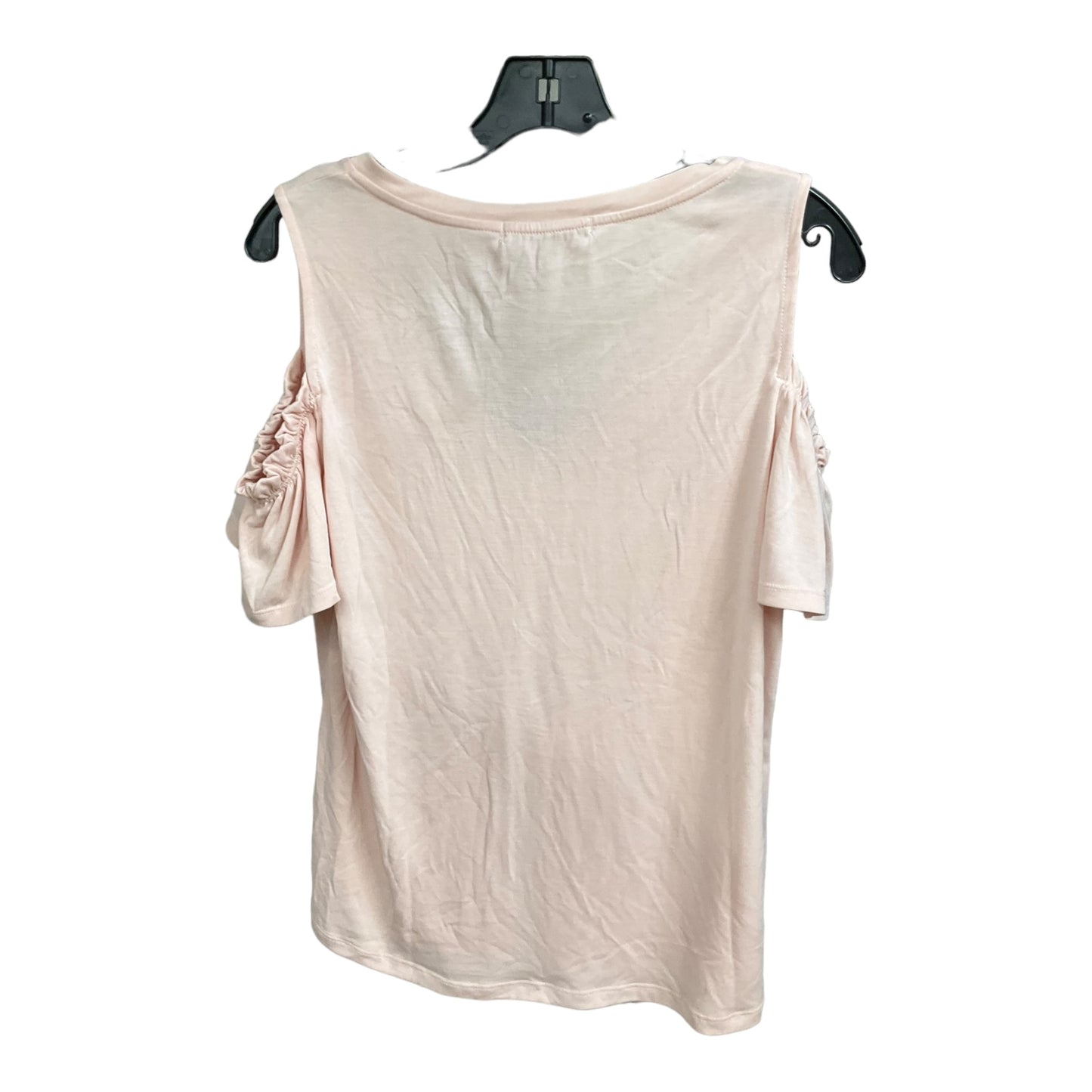 Pink Top Short Sleeve Basic Harlowe & Graham, Size M