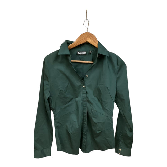 Top Long Sleeve Basic By New York And Co In Green, Size: S