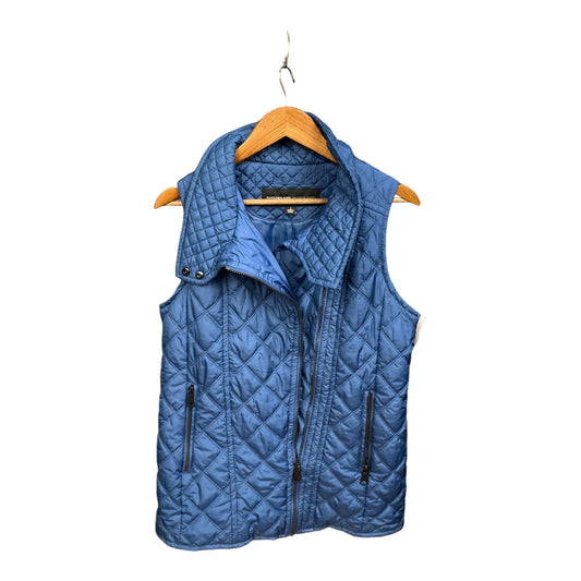 Vest Puffer & Quilted By Marc New York In Blue, Size: S