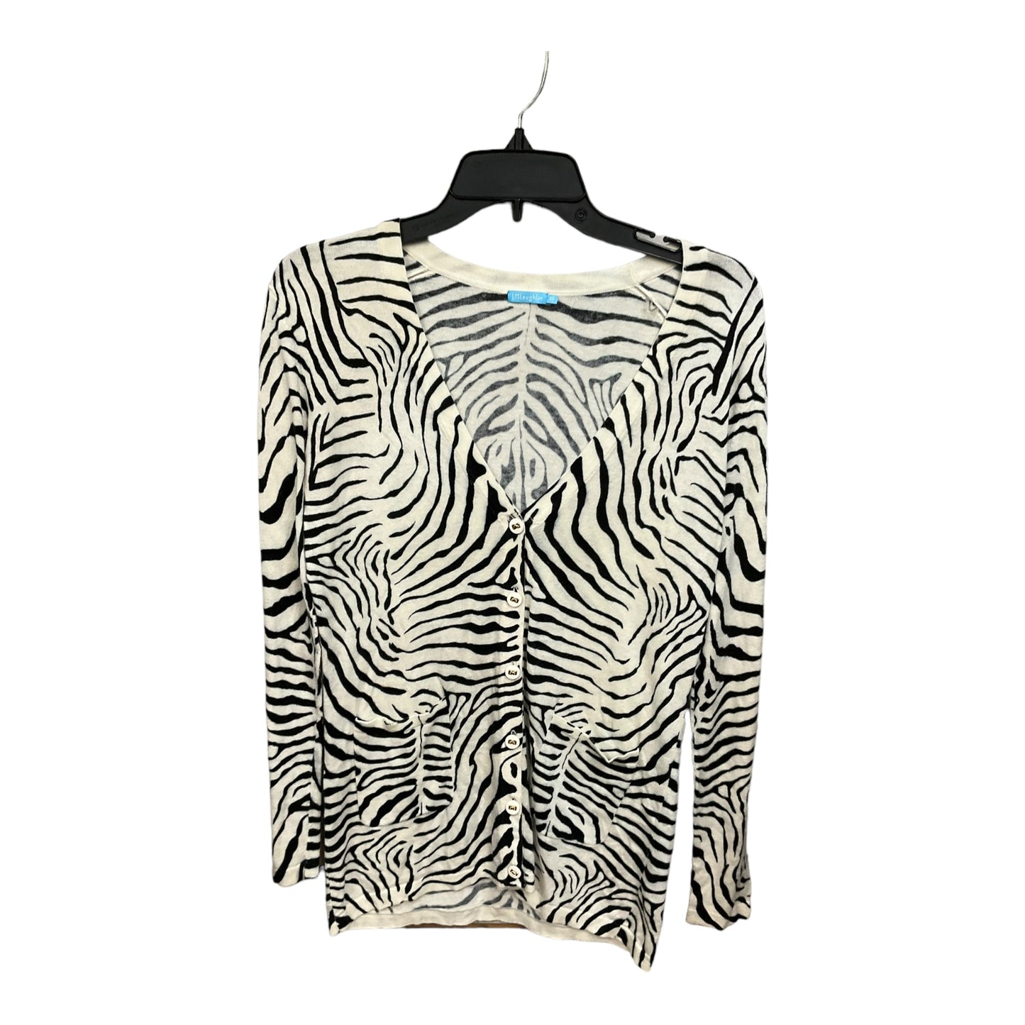 Animal Print Cardigan Clothes Mentor, Size Xs