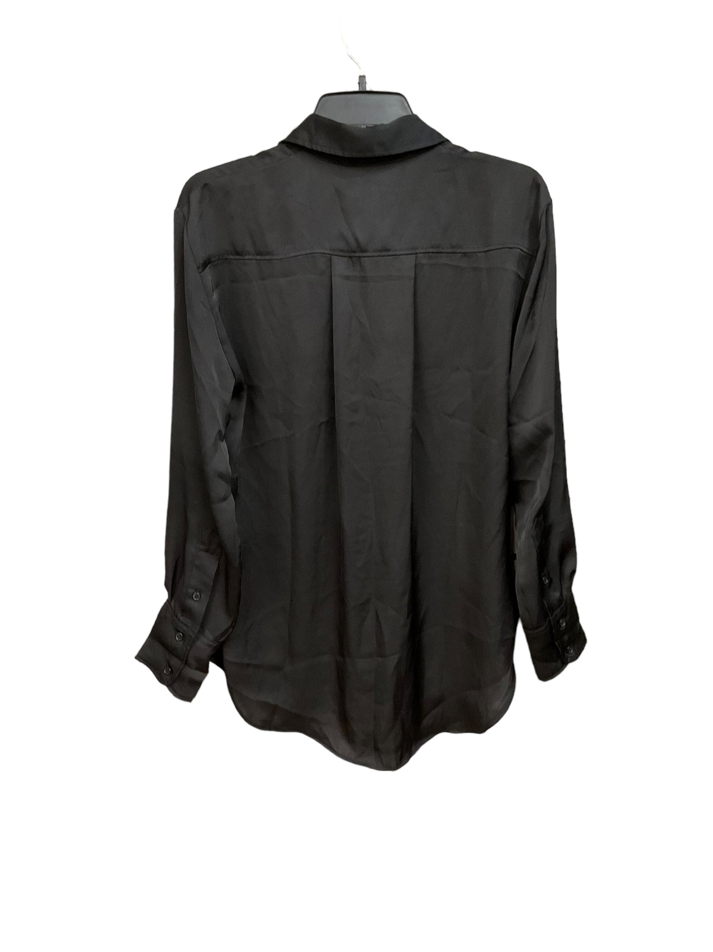 Blouse Long Sleeve By H&m In Black, Size: Xs