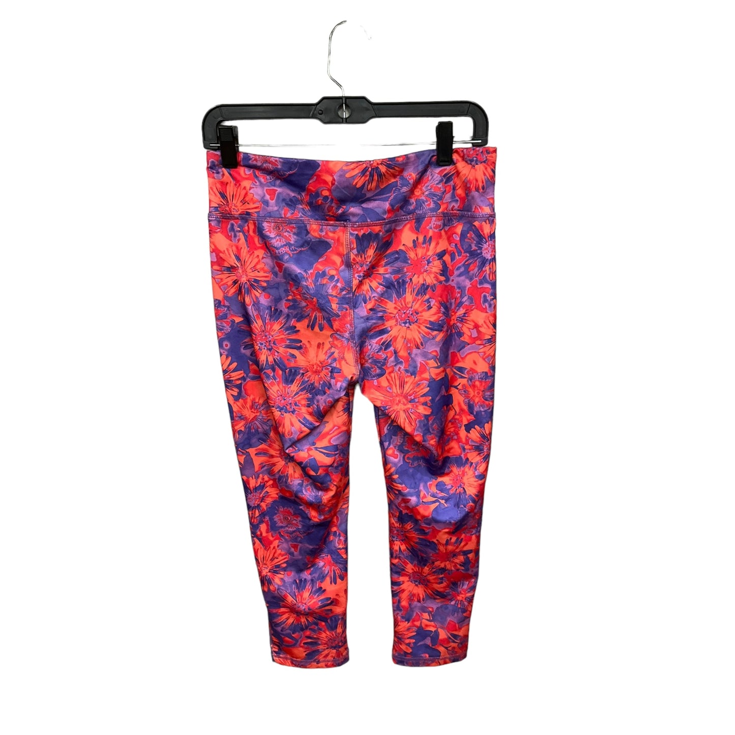 Floral Print Athletic Leggings Jockey, Size M