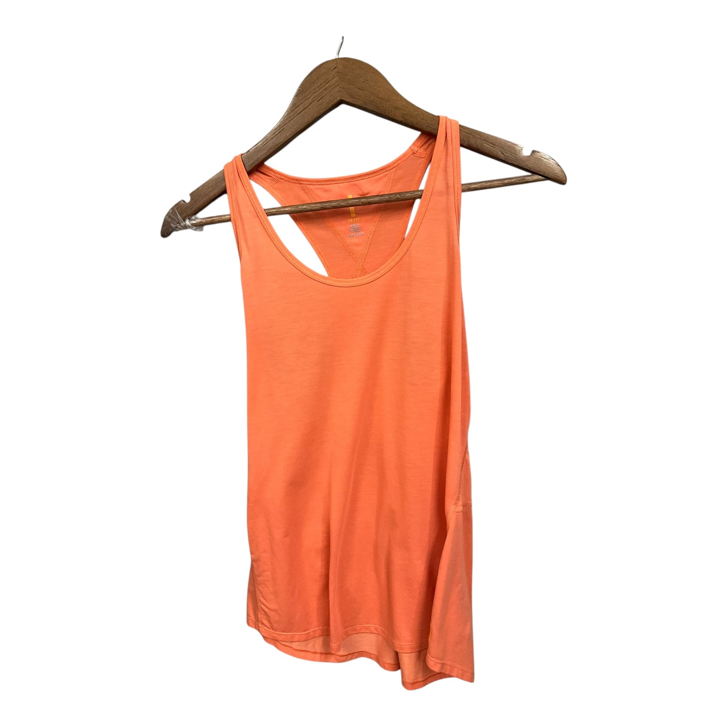 Athletic Tank Top By Lucy In Orange, Size: M