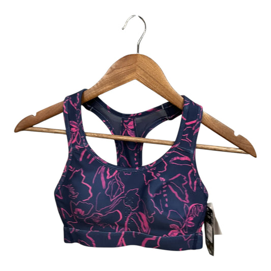 Athletic Bra By Avia In Blue & Purple, Size: Xs