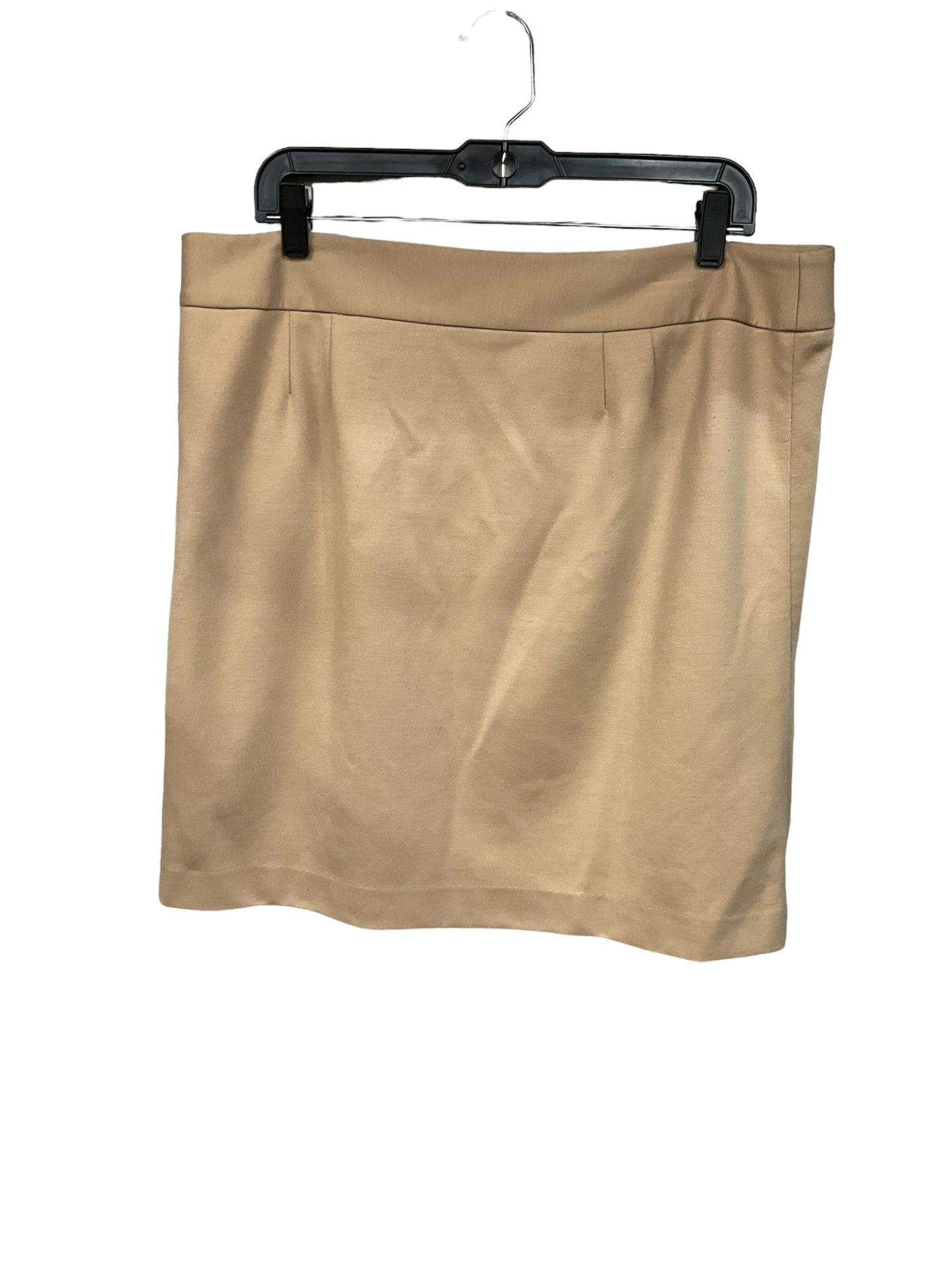 Skirt Mini & Short By Loft In Tan, Size: 14