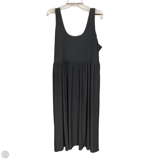Dress Casual Short By Simply Vera In Black, Size: Xxl