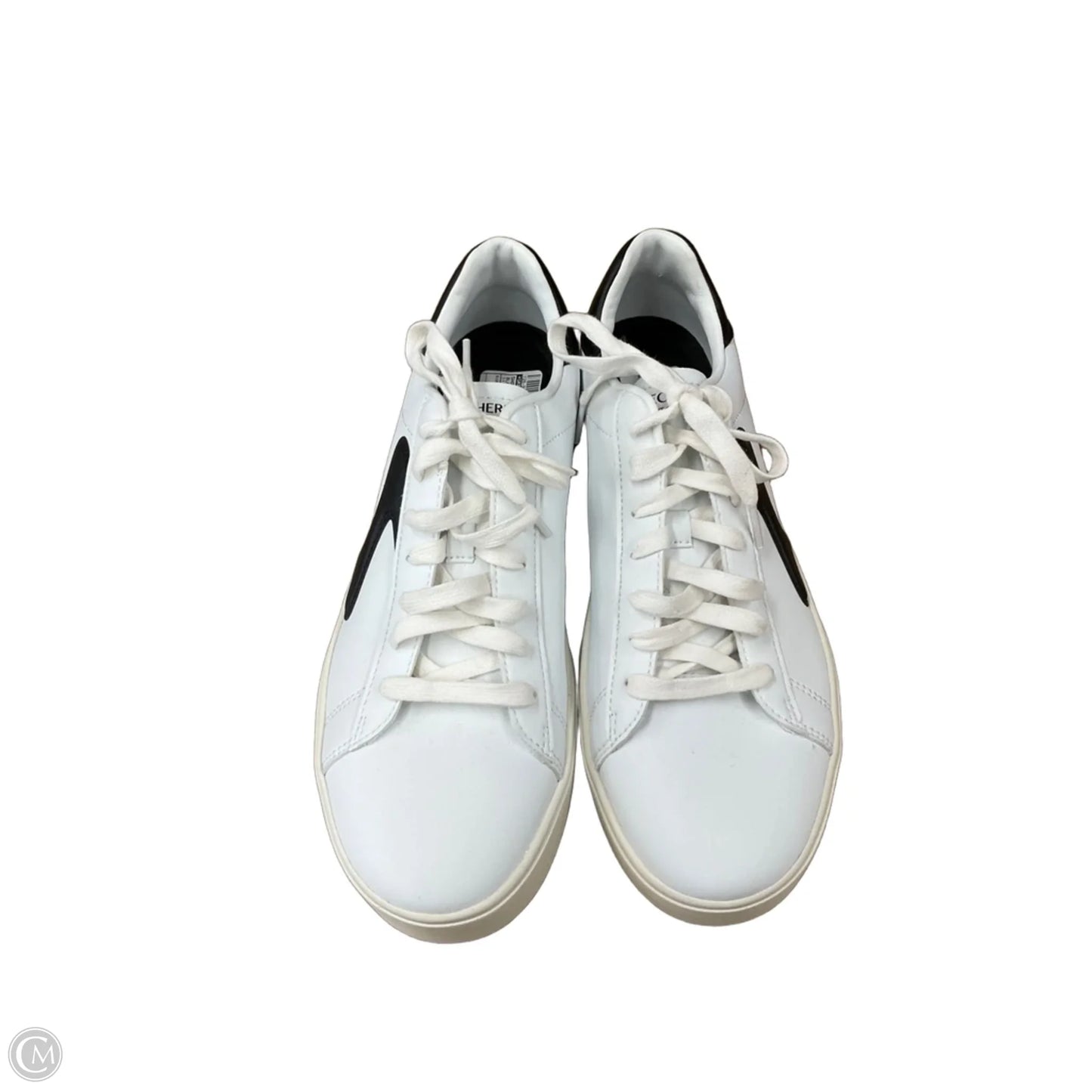 Shoes Sneakers By Skechers In Black & Cream, Size: 11