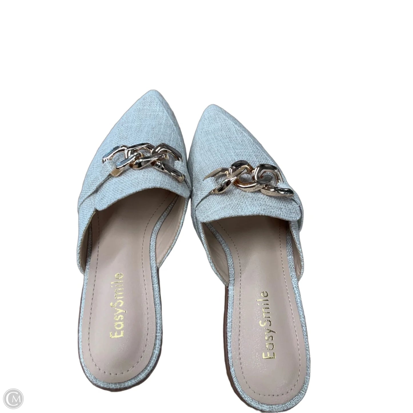 Shoes Heels Kitten By Cmb In Beige, Size: 7