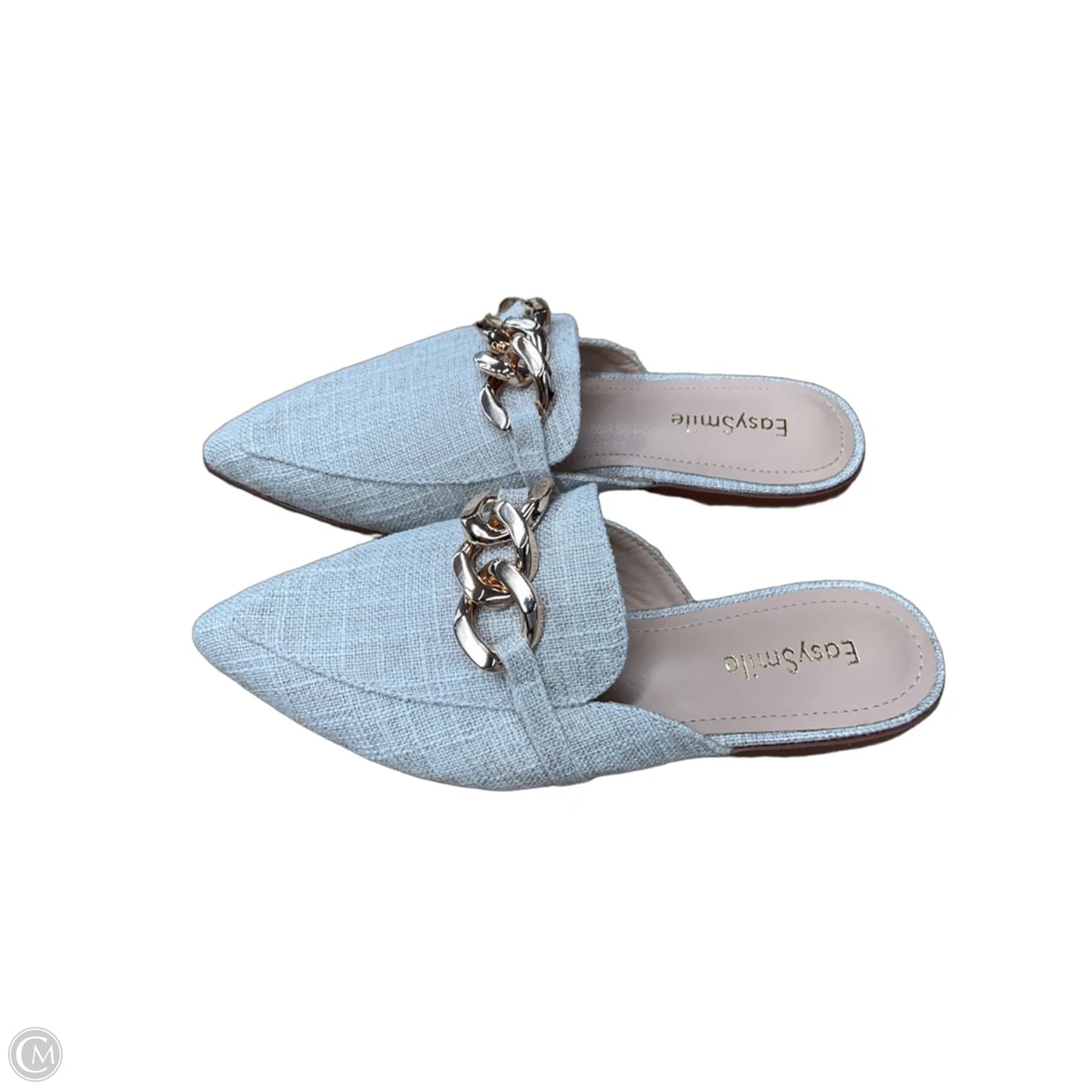 Shoes Heels Kitten By Cmb In Beige, Size: 7