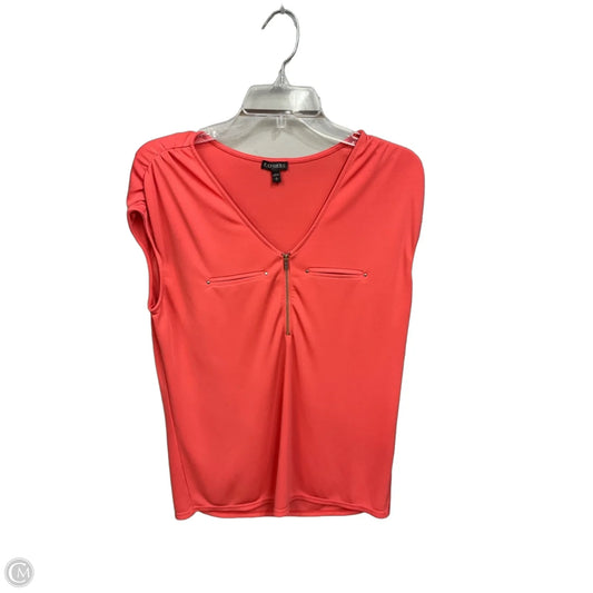 Top Sleeveless By Express In Coral, Size: M
