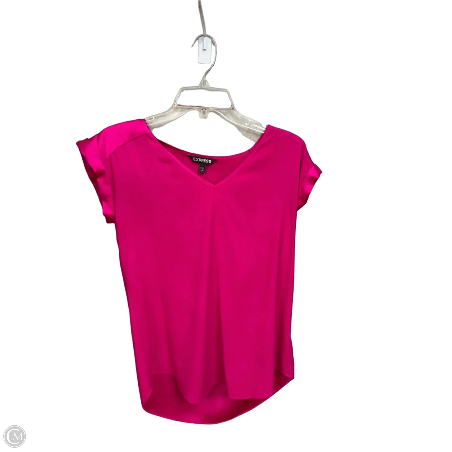 Top Sleeveless By Express In Pink & Purple, Size: Medium